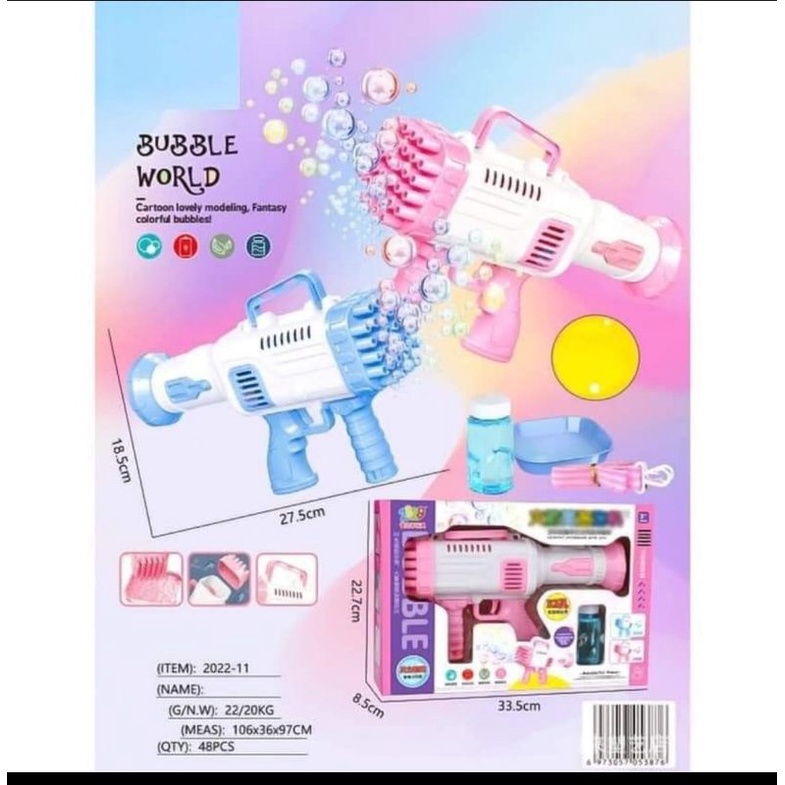 Súng Bắn Bong Bóng 44, 32, 10, 8 Nòng Siêu Mạnh