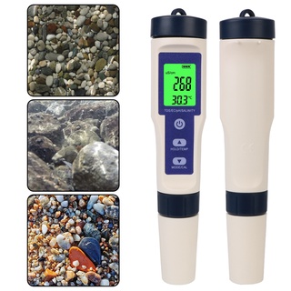 Bút đo độ ph/độ ph/hiệu độ ph/tds/ec/salt/tmp 5 trong 1 chuyên dụng cho bể cá