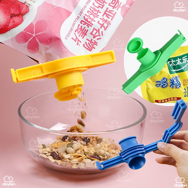 Kẹp miệng túi bảo quản thực phẩm tiện dụng cho nhà bếp
