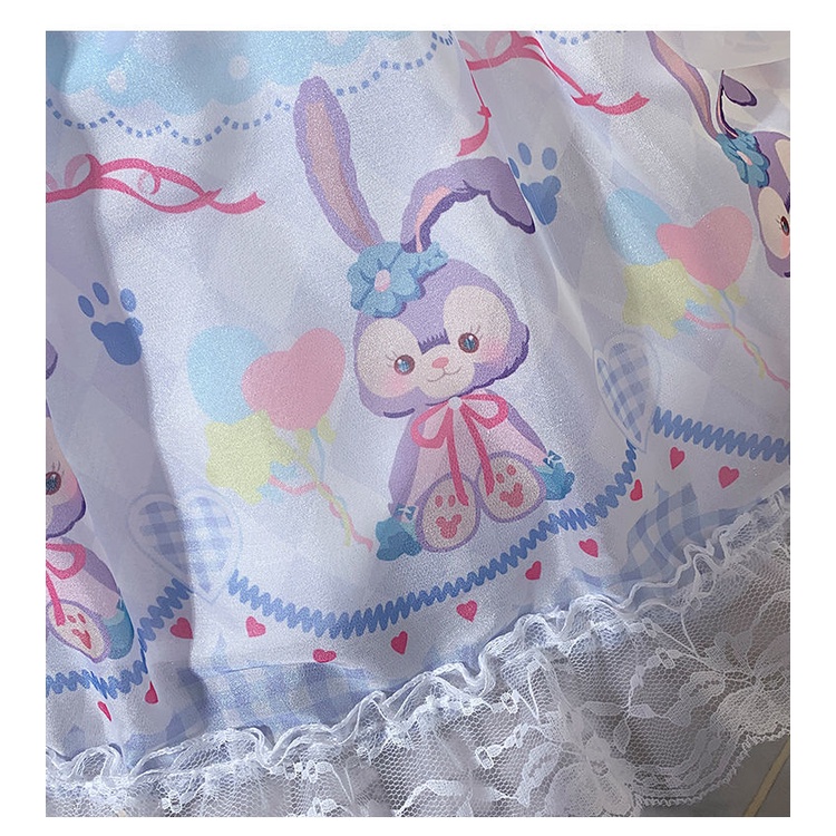 Đầm Công Chúa Lolita Tay Phồng Thời Trang Cho Bé Gái 2-10 Tuổi