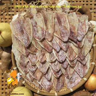 Mực Khô Câu ĐỆ NHẤT KHÔ Size 100-120 con/kg 500g Dày Ngọt Thơm Ngon Chất Lượng Cao Xuất Khẩu Đặc Sản Phan Thiết