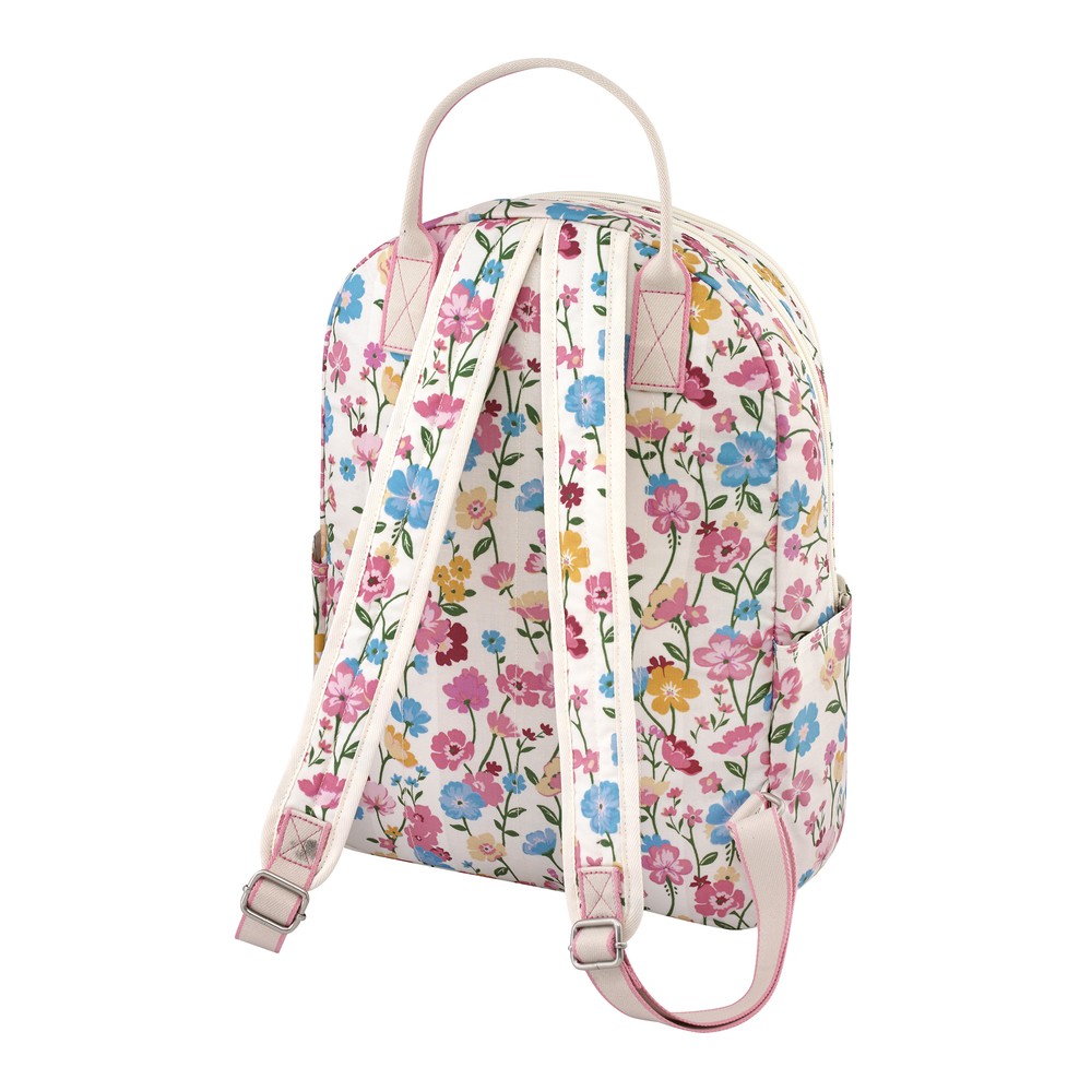 Cath Kidston - Balo Pocket Backpack Park Meadow - 984409 - Warm Cream