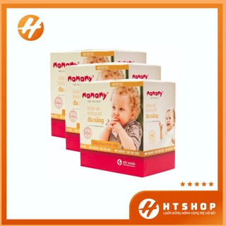 ( Combo 3 Hộp ) Khăn Giấy Khô Đa Năng Mamamy 180 Tờ Siêu Mềm Mịn, Siêu Tiện Dụng