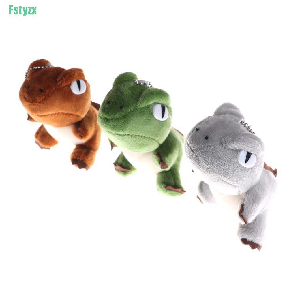 fstyzx Kids 10cm Kawaii Dinosaur Plush Toys Stuffed Animals Toy Gift Pendant Keychain