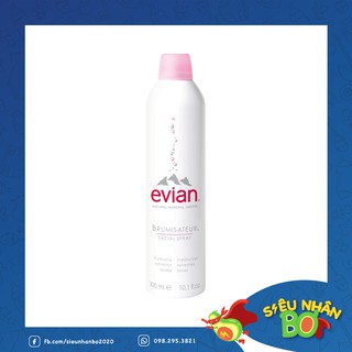 Xịt Khoáng Dưỡng Ẩm Evian Brumisateur Facial Spray 400ml