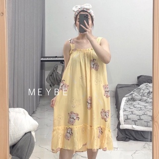 váy lanh bầu 2 dây[Hàng loại 1]