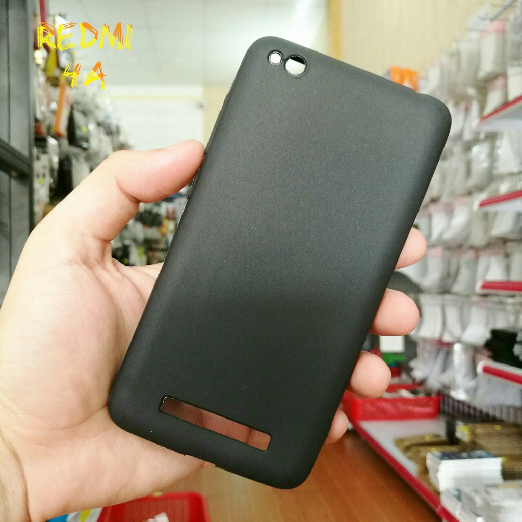 Ốp Lưng Xiaomi Redmi 4a Dẻo Đen Giá Rẻ