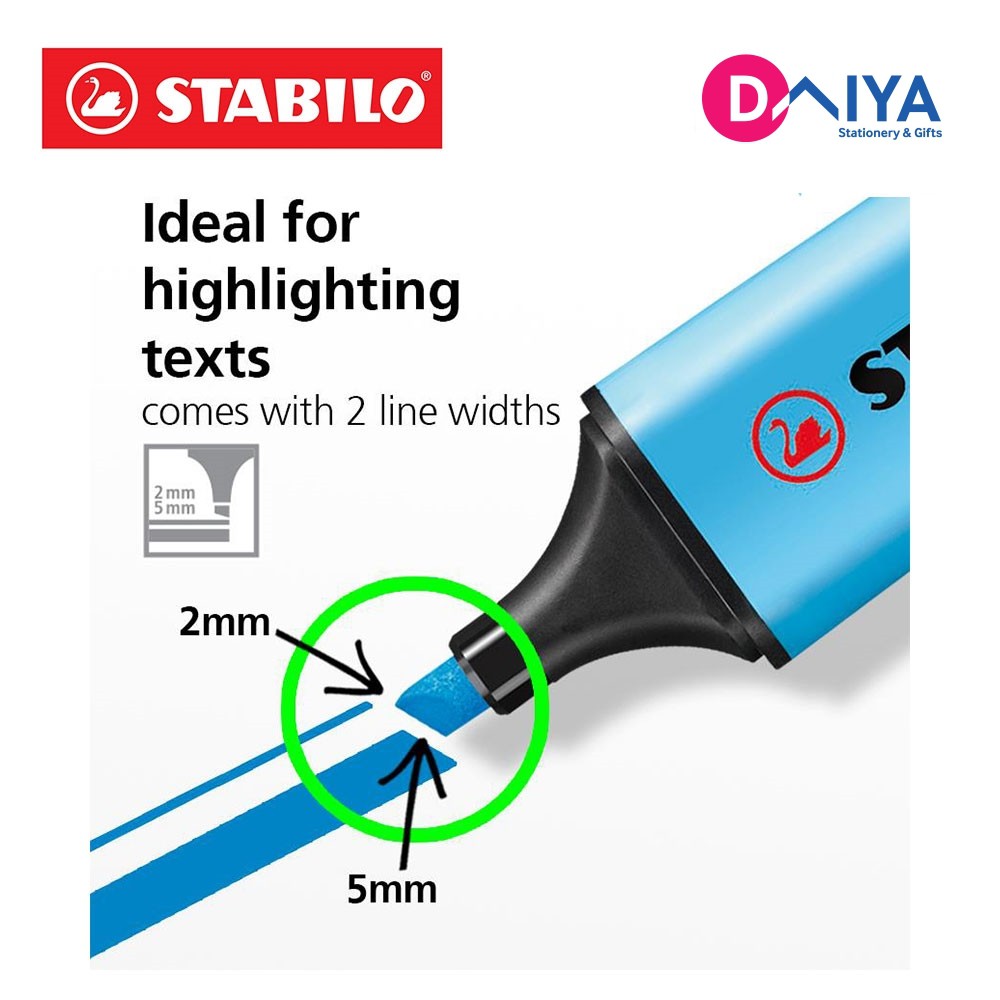 Bút đánh dấu highlight Stabilo New Color 2021