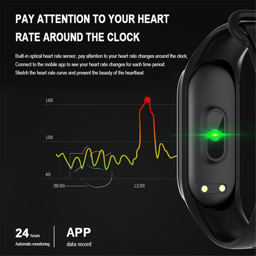 Vòng Đeo Tay Thông Minh TODEX Mi Band 4 Thể Thao Chống Nước