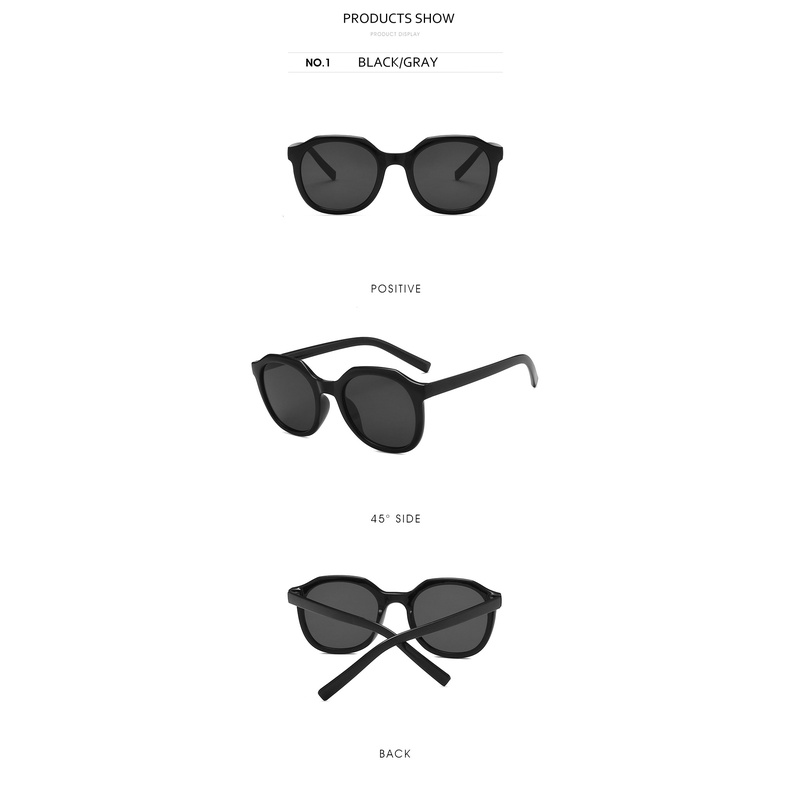 Kính Mát Gọng Tròn Thời Trang Cổ Điển Cho Nữ