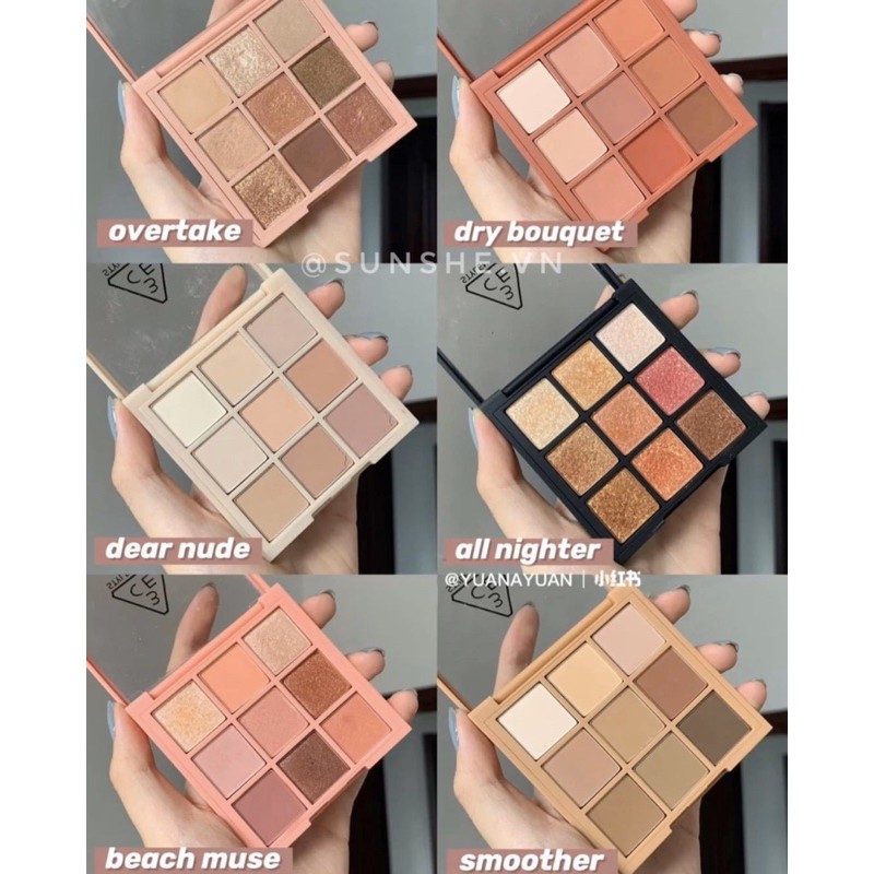 Bảng Phấn Mắt 9 Màu 3CE Multi Eye Color Palette