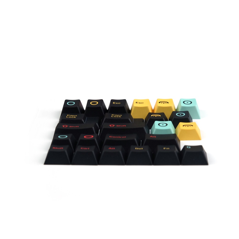 Các keycaps GMK metropolis, 125 keycaps Cherry Profile DYE-SUB Cá nhân hóa GMK Keycaps cho bàn phím cơ