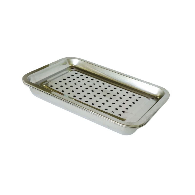 Khay Úp Ly 2 Tầng (Inox-Nhựa)