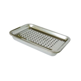 Khay Úp Ly 2 Tầng (Inox-Nhựa)