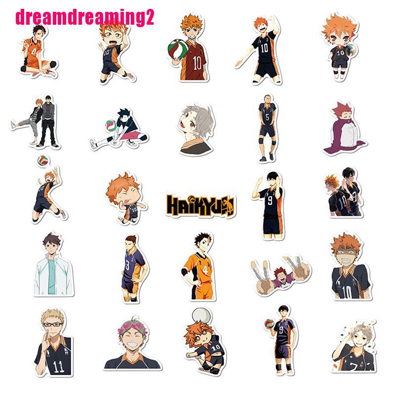 Bộ 52 Haikyu Trang Trí Đa Năng