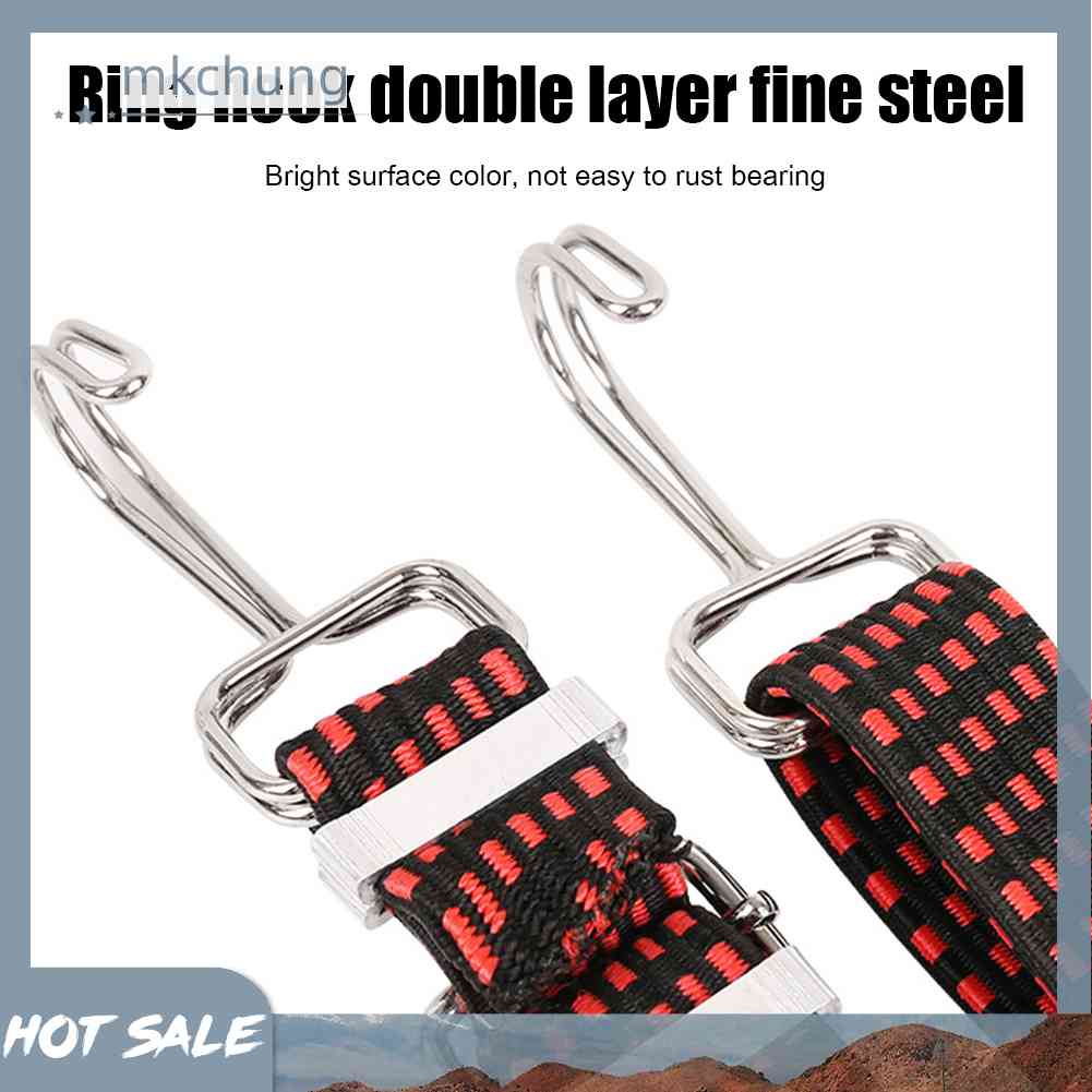 Dây Ràng Cố Định Hành Lý Co Giãn Tiện Dụng Cho Xe Đạp / Xe Máy