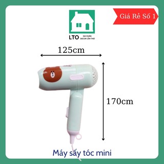 Máy Sấy Tóc Mini Nhỏ Gọn Tiện Dụng 3 Màu Đê lụa chọn