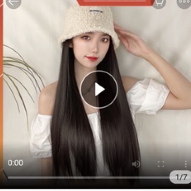 Tóc mũ lông cừu tóc xù❤️ freeship 50k cao cấp