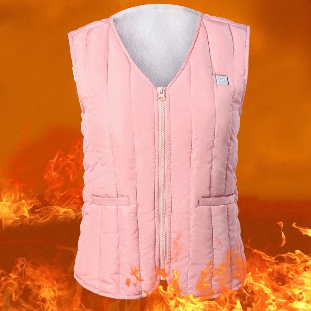 MAG Áo Khoác Sưởi Ấm Bằng Sợi Carbon Mềm Mại Sạc USB Tiện Lợi Dành Cho Mùa Đông