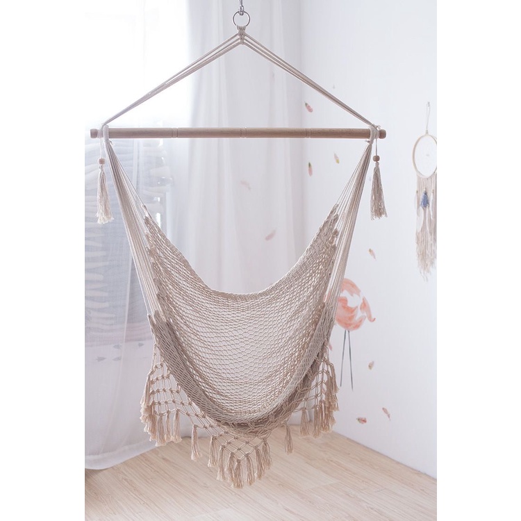 Võng lười Decor không gian + pát treo xích đu