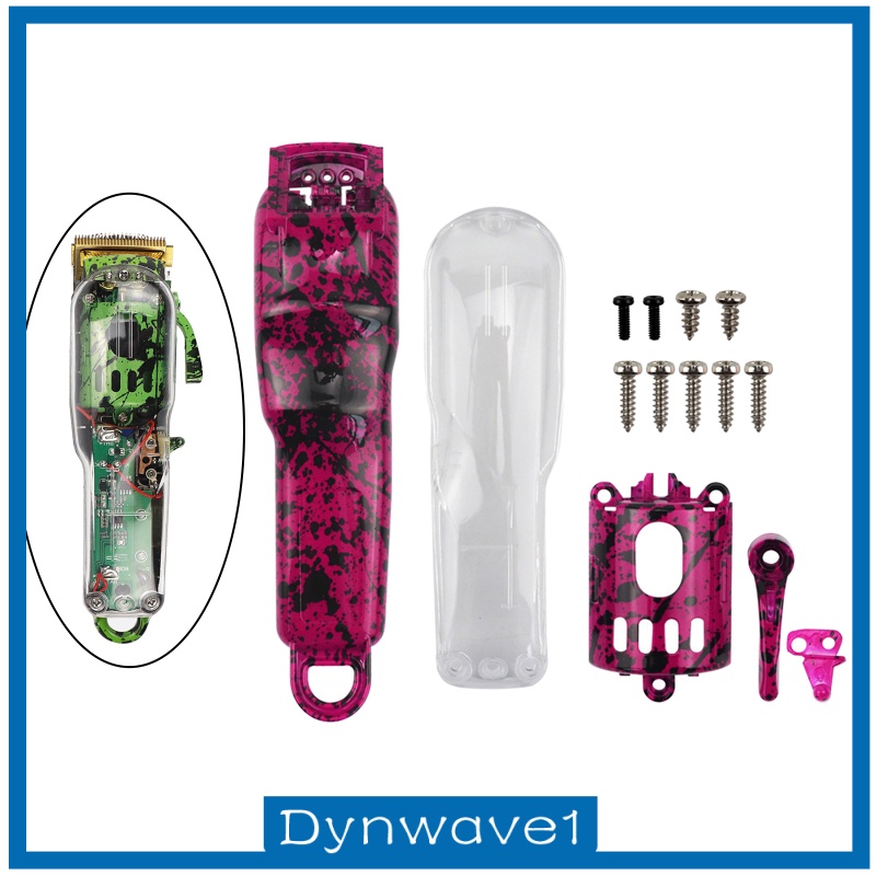 [DYNWAVE1] Camouflage DIY Full Housing Combo Kit, Hair Clipper Cover, Protective Shell, for Wahl 8148 8591 Clipper Cordless Top and Bottom Cover Durable