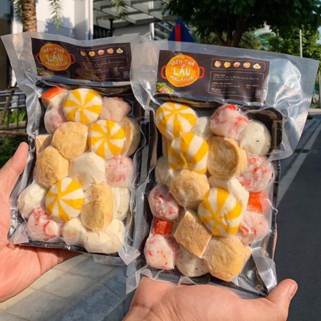Viên thả lẩu mix Malay 500g