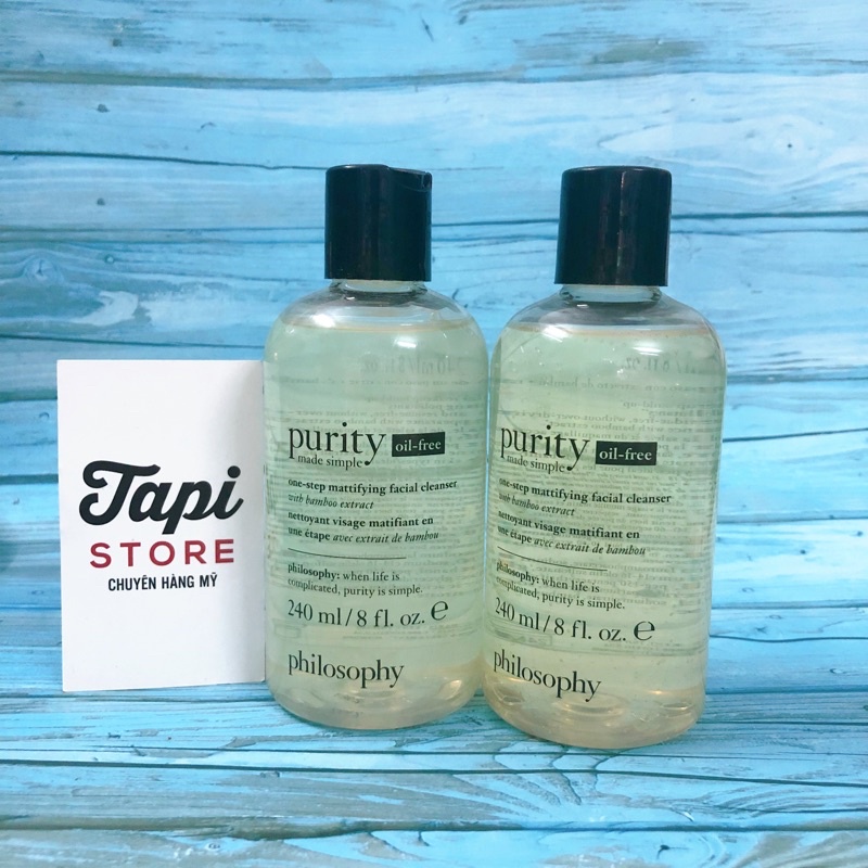 Sữa rửa mặt Philosophy purity made simple one step facial cleanser