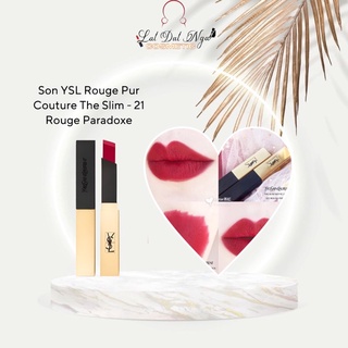 Son YSL Rouge Pur Couture The Slim - 21 Rouge Paradoxe
