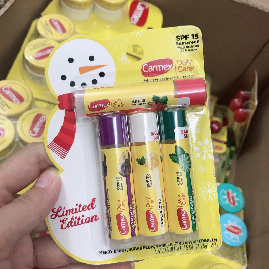 🔥[LIMITED] SON DƯỠNG CARMEX PHIÊN BẢN HOLIDAY 2020 | BigBuy360 - bigbuy360.vn