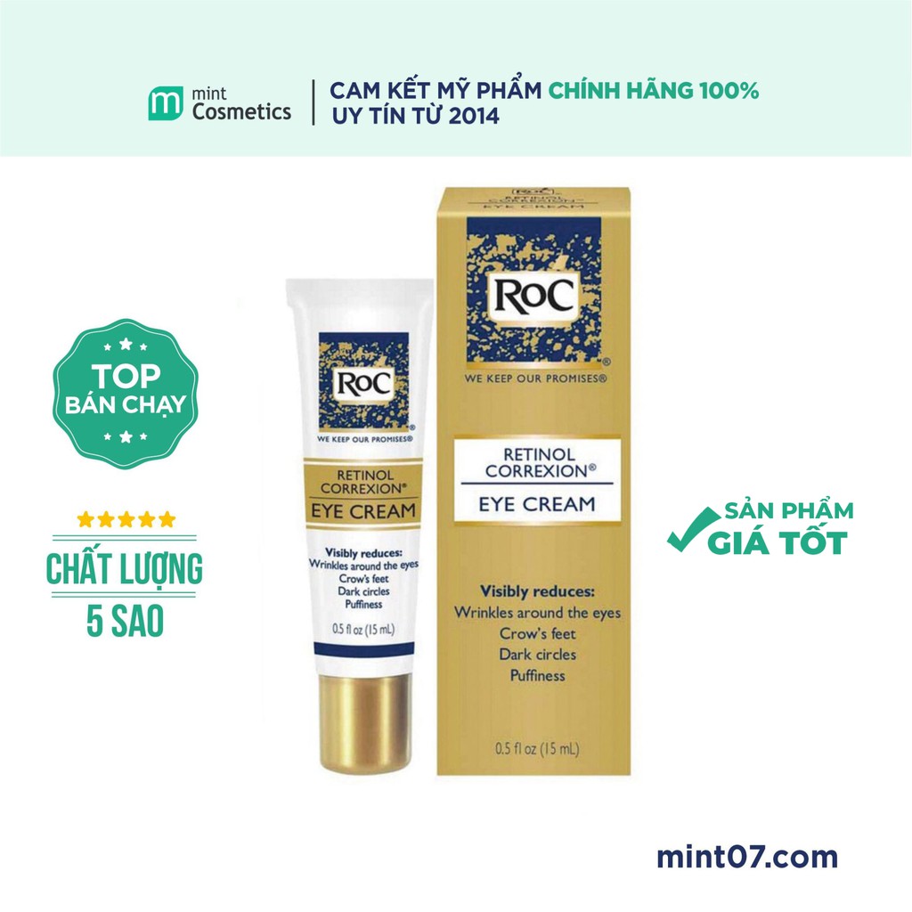 Kem mắt ROC Eye Cream 15ml (bao bì mới)