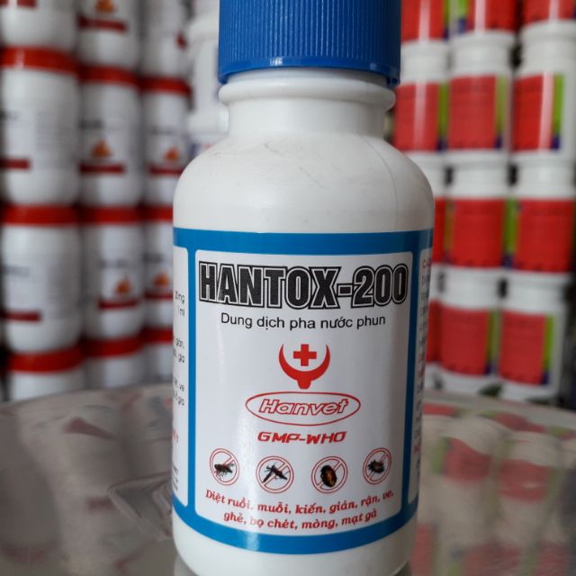 Hantox 200. Dung tích 100ml. diệt côn trùng