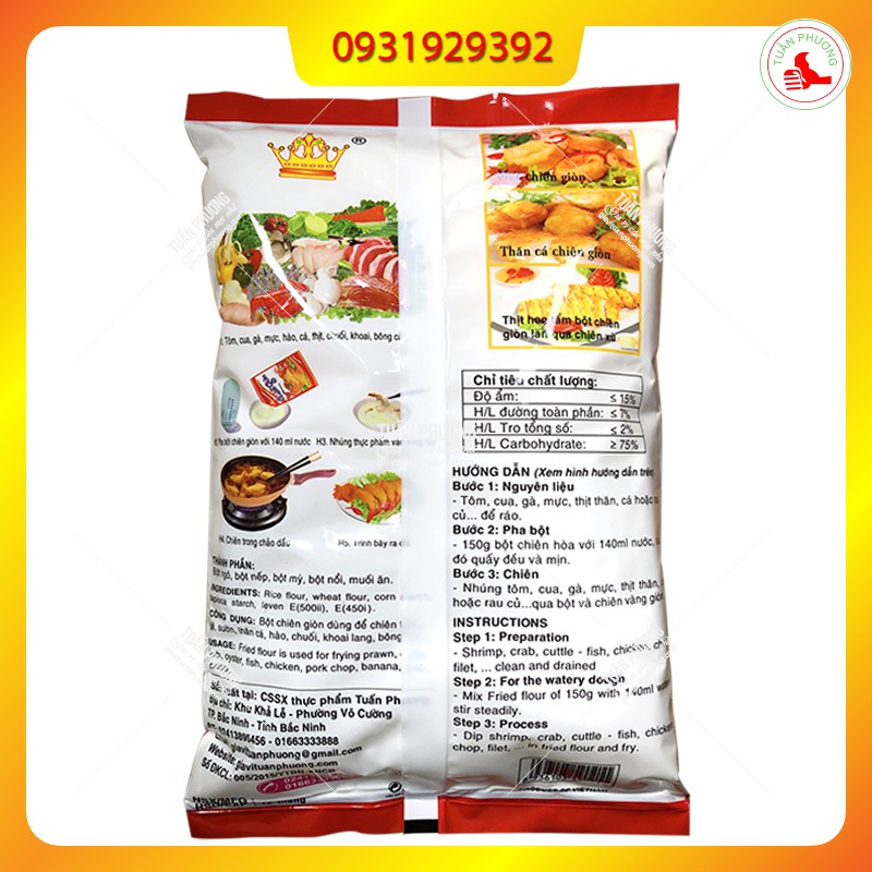 Bột Chiên Giòn Cao Cấp 1kg ( Gói ) | BigBuy360 - bigbuy360.vn