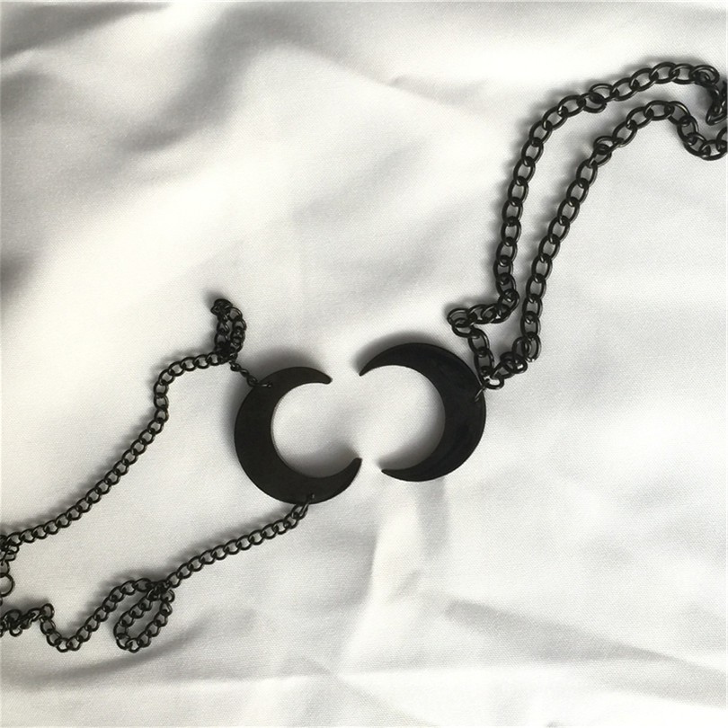 Dây Chuyền Mặt Trăng Thời Trang Hàn Quốc 12017