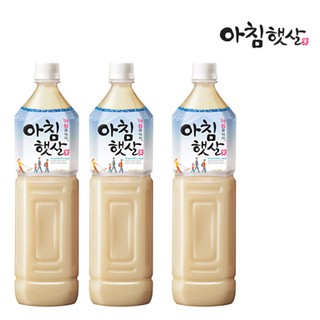 Combo 3 Nước gạo buổi sáng Hàn Quốc Woongjin 1.5l