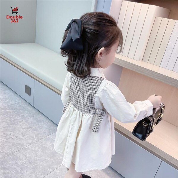 Váy mới bé gái váy siêu cổ tích 1-6 trẻ em váy công chúa thời trang