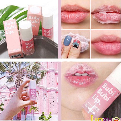 Tẩy Da Chết Môi Sủi Bọt  Bubi Bubi Bubble Lip Scrub