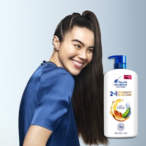 Dầu gội xả Head and shoulder hạnh nhân 1.18l 2 in 1 của Mỹ