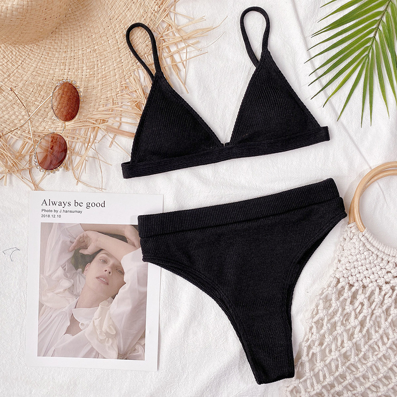 Bộ bikini 2 mảnh đi có miếng độn ngực cho phái nữ
