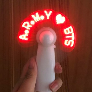 Quạt ARMY chạy chữ Led