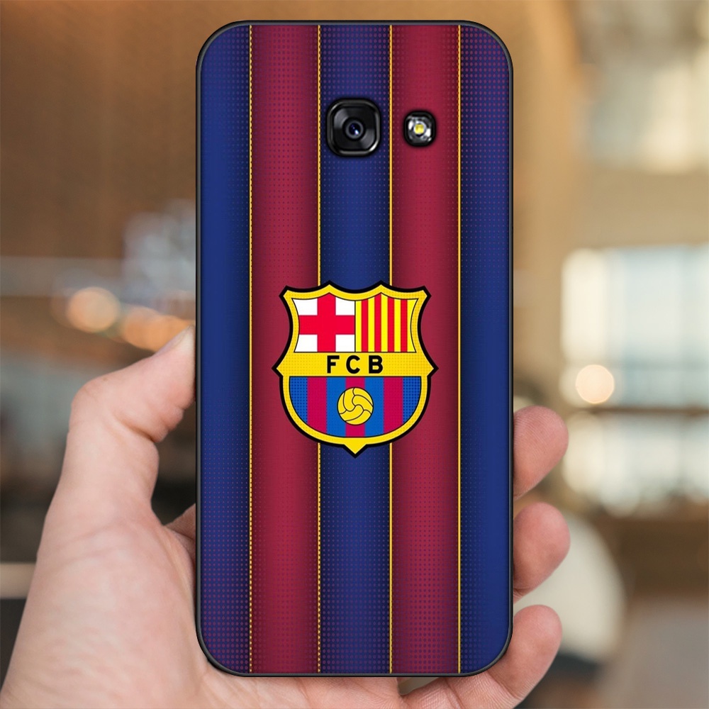 Ốp lưng Samsung A3 2017, A5 2017, A7 2017 viền đen in hình Barcelona Barca