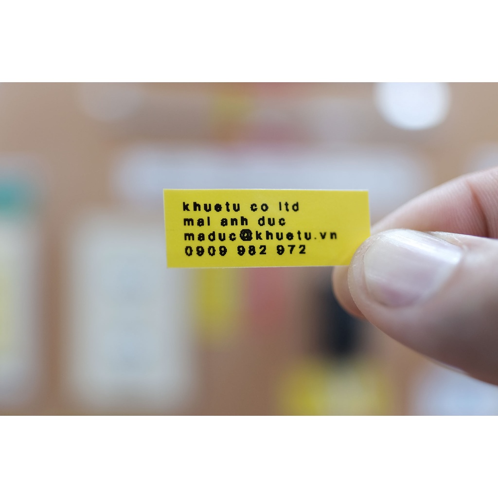 Bộ máy in nhãn E1000 Pro Bản Tiếng Việt + 03 cuộn nhãn