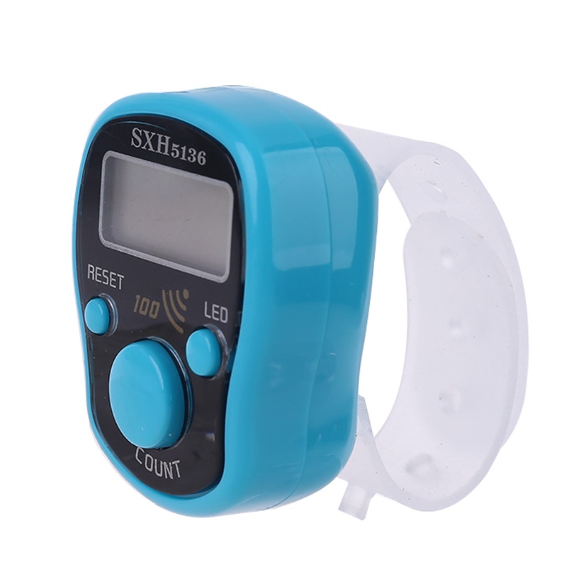 Máy Đếm Điện Tử Màn Hình LED Kỹ Thuật Số Đeo Ngón Tay
