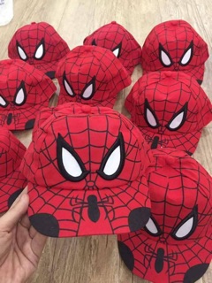 Mũ Lưỡi Trai 3D Người Nhện Cho Bé