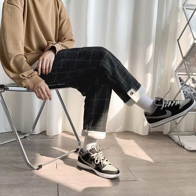 Quần họa tiết kẻ ca rô năng động trẻ trung cho nam M-2Xl | BigBuy360 - bigbuy360.vn