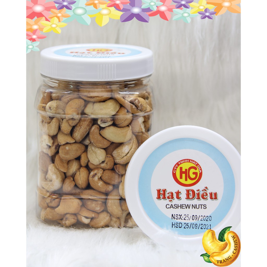 [SALE SỐC] Hạt điều Bể GÓC bóc vỏ HỘP 500gr (GOC500)