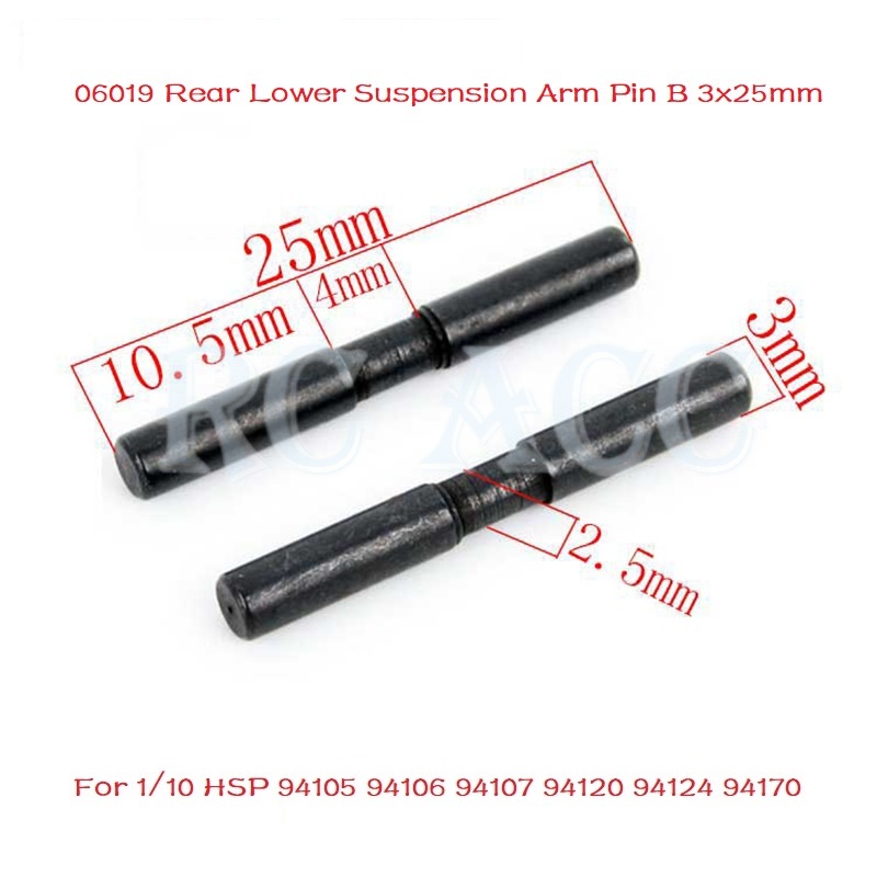 Ghim Trước / Sau Bằng Kim Loại Cho Xe Hơi Điều Khiển Từ Xa RC 02036 02061 02062 02063 02167 06018 06060 08019 08020 08068 08069 1 / 10