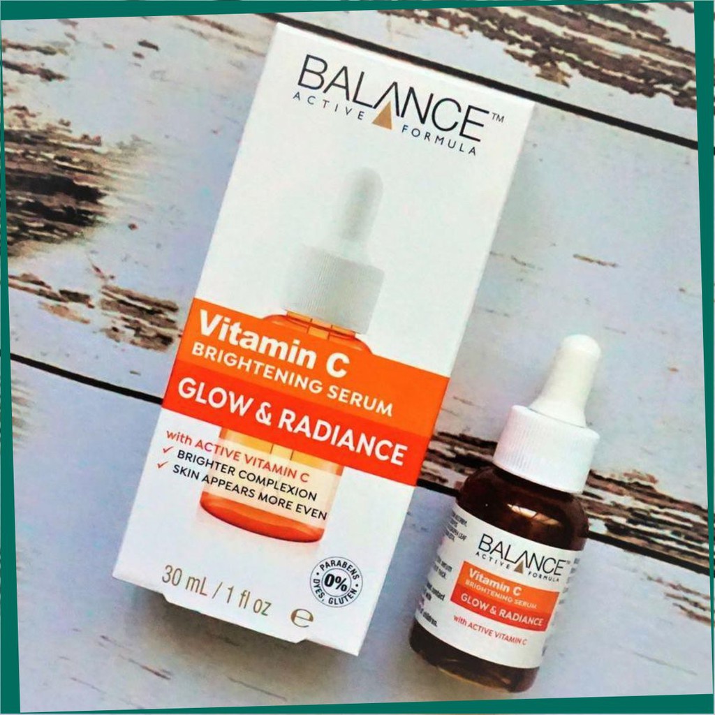 Serum Trắng Da, Mờ Thâm Balance Active Formula Vitamin C Brightening 30ml chính hãng