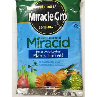 PHÂN BÓN Lá NPK HÀ LAN Miracle-Gro 30-10-10 + TE  Gói 500g