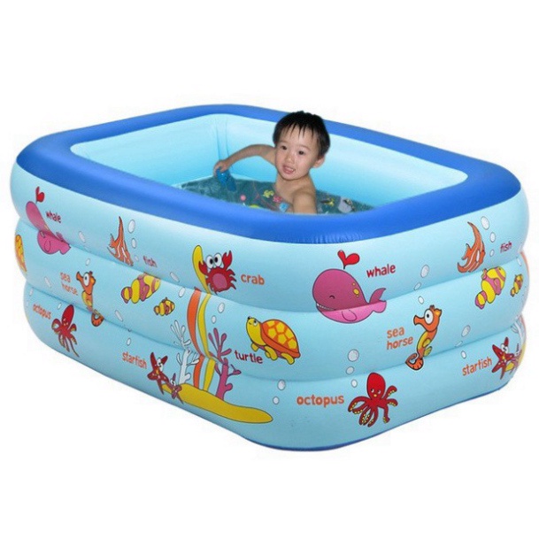 Bể Bơi 3 Tầng Swimming Pool (Tặng Kèm Bơm Hơi Điện) | (TT65)