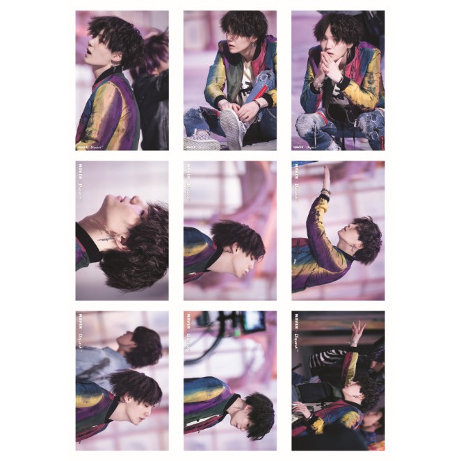 Lomo Card BTS MV FAKE LOVE Full 7 thành viên